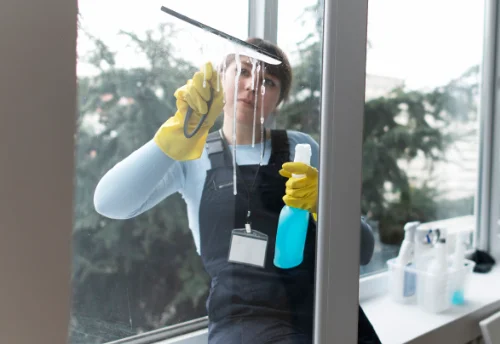 Nettoyage de vitres intérieures et extérieures à Chéraute